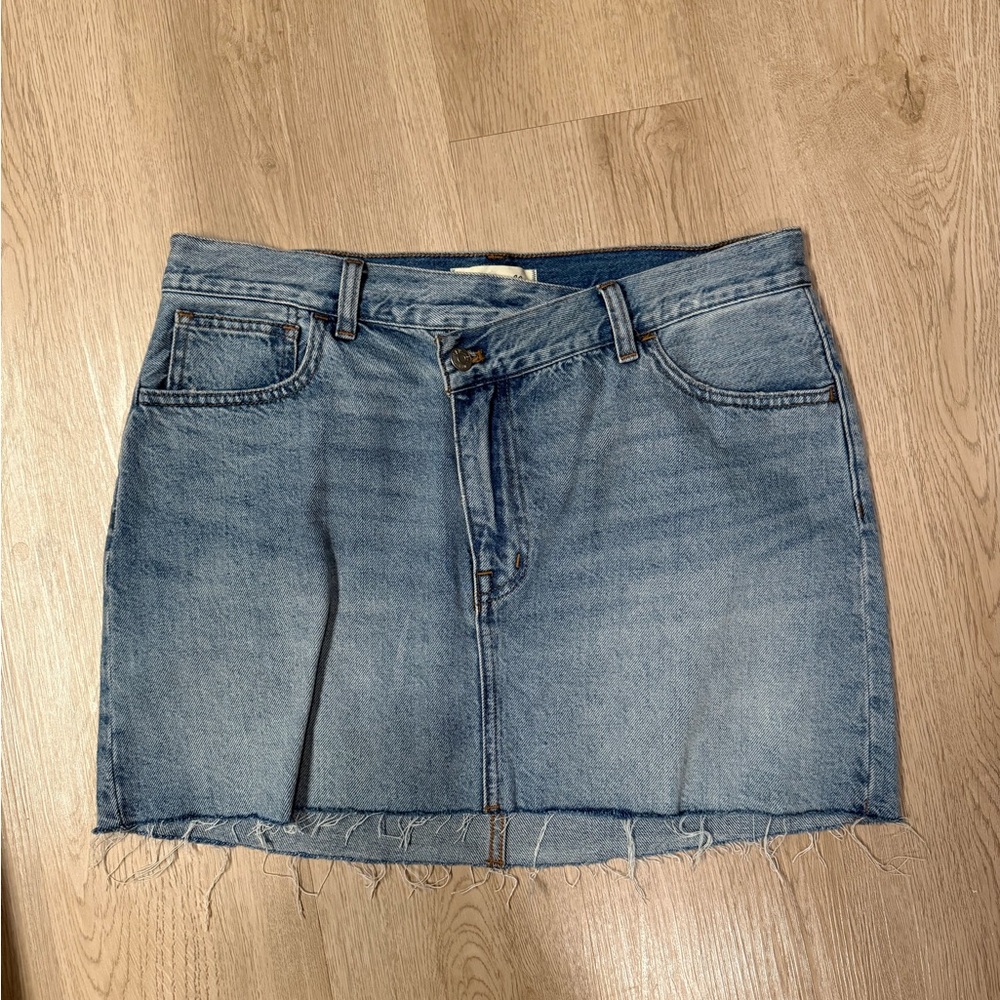 Madewell Denim Mini Skirt